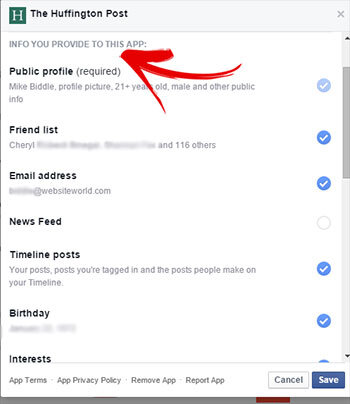 facebok-apps-information
